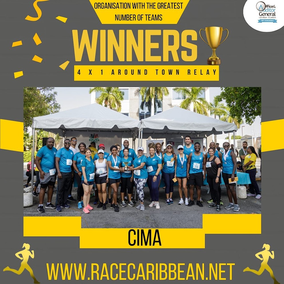 Oag around the town relay winner group